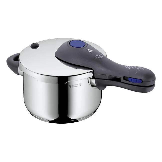 WMF Perfect Plus Pentola a Pressione 25 L in Acciaio Inox 1810 Cromargan - Fondo Transtherm Triplo Strato