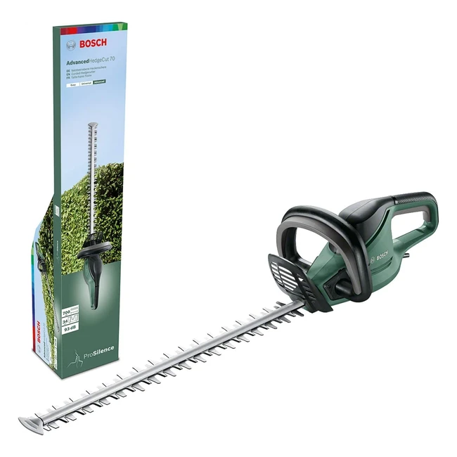 Bosch AdvancedHedgeCut 70 - Powerful, Quiet, and Efficient Hedge Trimmer