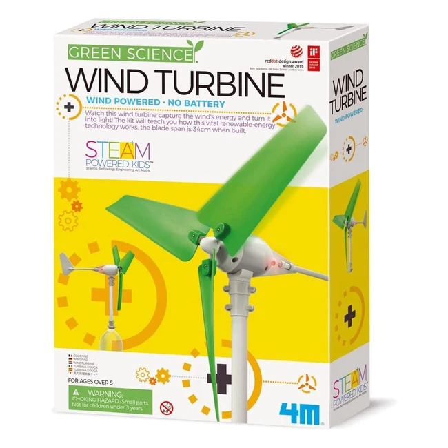 Kit Turbina Eolica 4m 403378 - Costruisci la Tua Fonte di Energia Rinnovabile