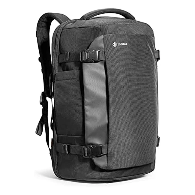Tomtoc Travel Backpack 40L - TSA Approved Carry-On Luggage for 17.3 Inch Laptop