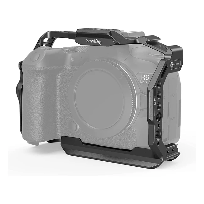 Kamera Cage fr Canon R6 Mark II - SmallRig 4159 mit Dual NATO Rails und Schnel