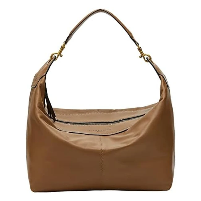 Liebeskind Berlin Liza Hobo L - Große Handtasche aus Leder (255x35x19cm) mit Baumwollmischung Innenfutter