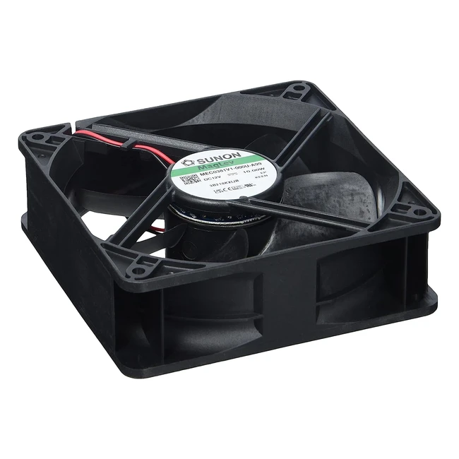 Ventilador axial Sunon MEC0381V1A99 - 12V 101W 120x120x38mm - Potente y silencioso