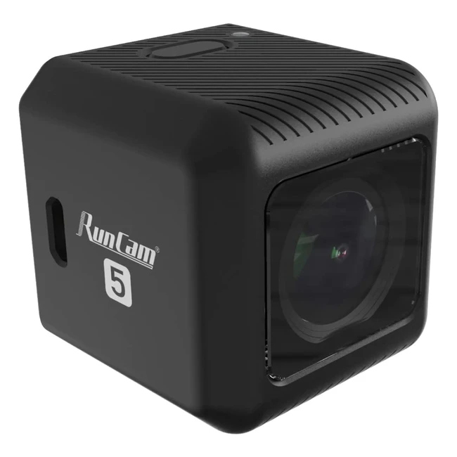 RunCam 5 4K Action Camera - Small Cube HD Cam for FPV Drone & Motorcycle - EIS & Sony IMX377 Sensor