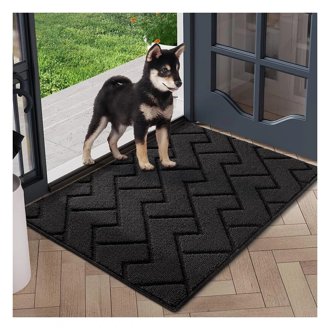 Zerbino antiscivolo Biscpro per ingresso interno ed esterno 50x80 cm