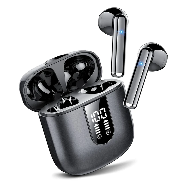 Auriculares inalámbricos 2023 Bluetooth 53 con micrófono HD y altavoces de 13 mm