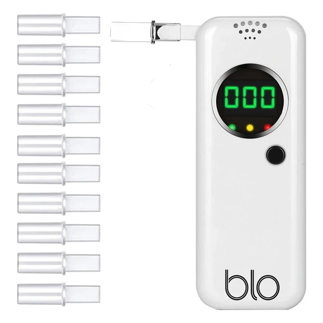 Etilometro portatile Blouk per alcol test - Misuratore tasso alcolemico con sche