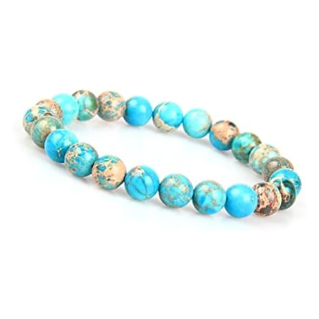 Chakra Perlenarmband aus Meeressediment Jaspis Natursteinen | GD GoodDesigns | Ref. 2015 | Esoterische Armbänder