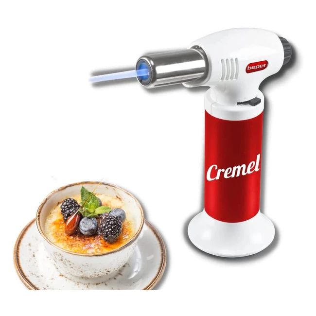 Beper BA200Y Fudge Torch - Caramelise Red Cream Like a Pro