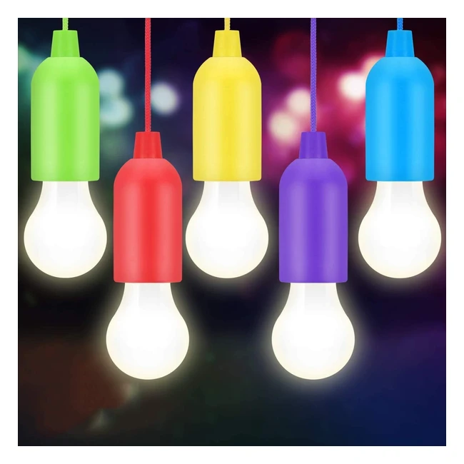 Lampada LED portatile Binke per campeggio e emergenze - confezione da 5