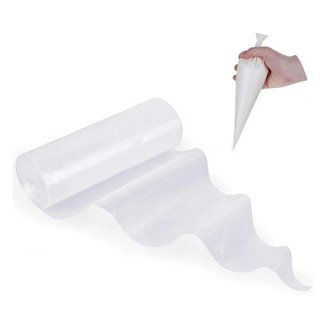 Bolsas de Pastelería Lictin 120pcs - 60 micrones - Herramientas para Fondant y Decoración