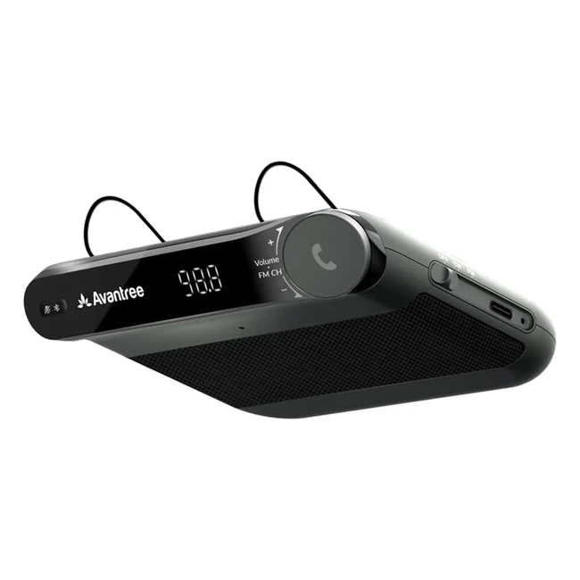 Altavoz Bluetooth para Coche Avantree Roadtrip 2 en 1 con Manos Libres y Transmisor FM