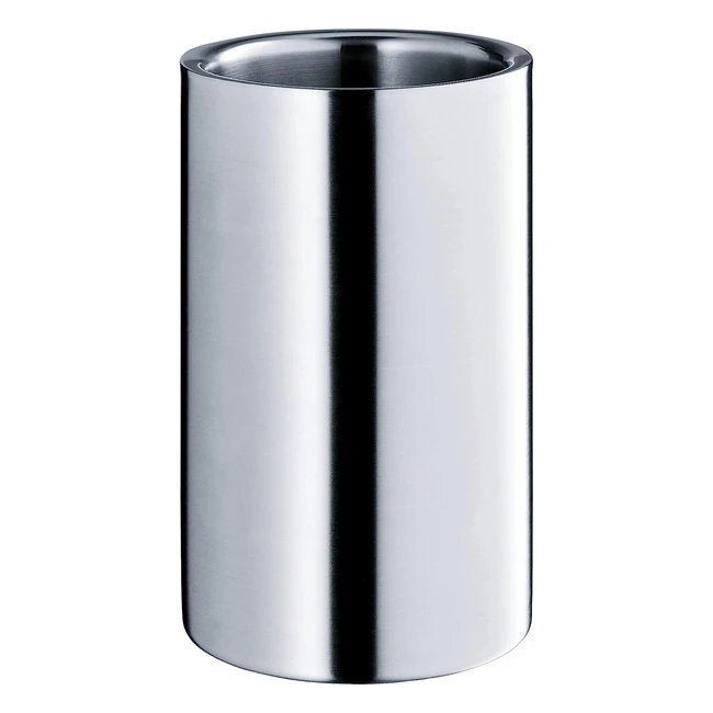 Enfriador de botellas de vino WMF Manhattan 0683969990 - Acero inoxidable cromargan 1810 mate
