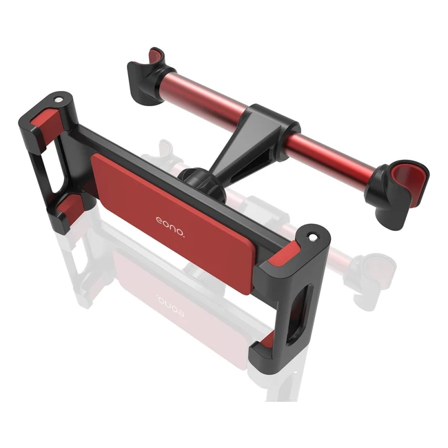 Soporte Tablet Coche Eono 360 Rotación para iPad Pro, Air, Mini, Galaxy Tab y Otras Tablets - Rojo