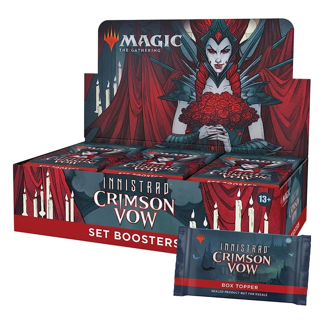 Magic The Gathering Innistrad Crimson Vow - Set Booster Display 30 - Multicolore