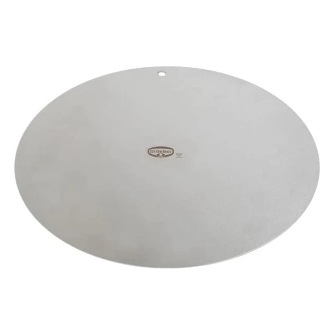 Plateau de présentation pour gâteau en inox - DROETKER 1973 - 32 cm