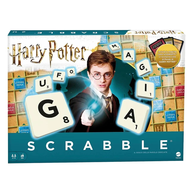 Scrabble Harry Potter edizione speciale - Gioco da tavola per bambini 10+ anni