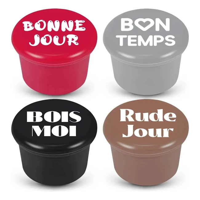 Tappi Bottiglie Vino Surodca - Divertenti e Durevoli - Accessori Cucina e Idee Regalo