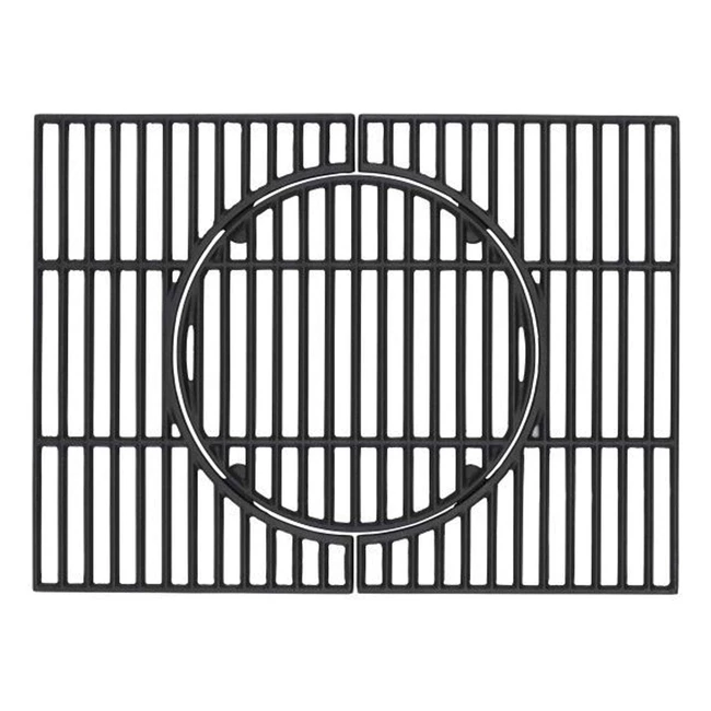 Juego de Parrillas Universales Tepro de Hierro Fundido Esmaltadas con Sistema de Parrilla en Parrilla