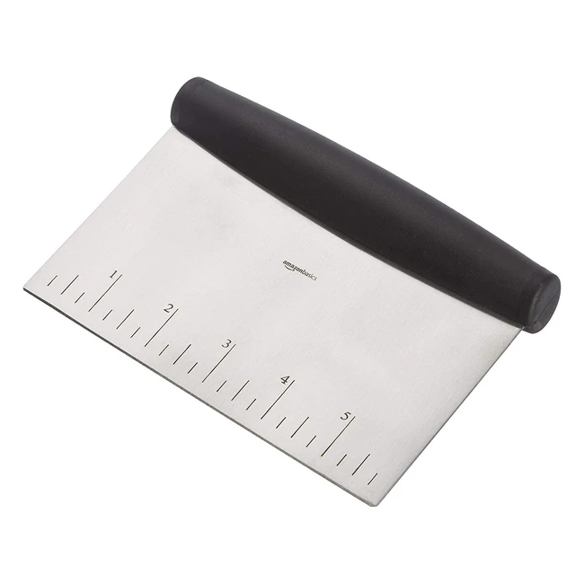 Amazon Basics Kchenschneider und Schaber aus Edelstahl - Multifunktionaler K