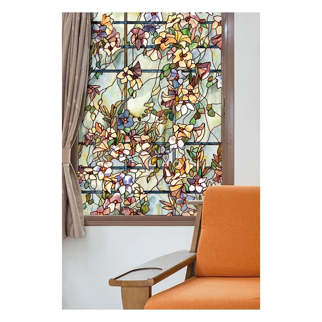 Film pour fenêtre Artscape Treillis - Vinyle Vert - 61x92cm - Réf. 914x61x002cm - Protège des UV