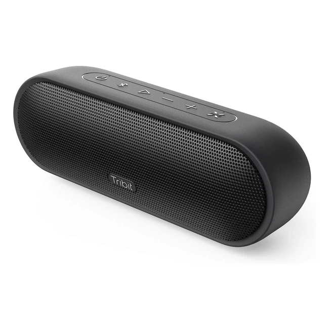 Enceinte Bluetooth Tribit MaxSound Plus 24W - Basse intense, autonomie de 20h, IPX7 étanche, portée Bluetooth de 30m - Pour voyages et loisirs en plein air