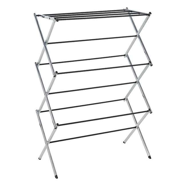 Amazon Basics Wäscheständer klappbar - Schonendes Trocknen für langlebige Kleidung