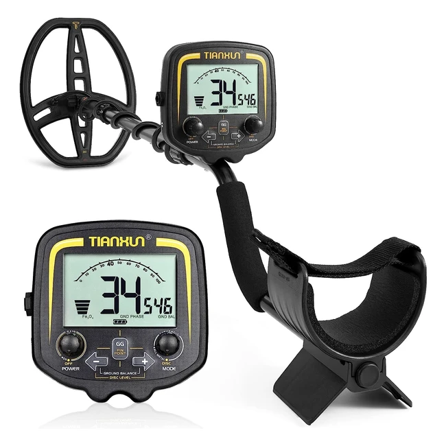 Hazlewolke Metal Detector Professionale con Bobina Impermeabile 28cm - Rilevamen