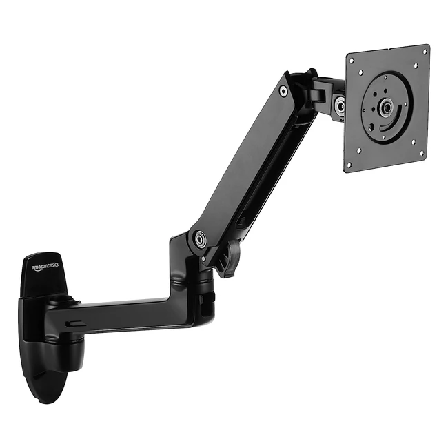 Amazon Basics Wandhalterung fr LCD-Monitore - Einfach verstellbar und platzspa