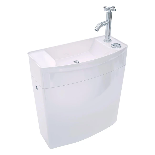 Reservorio Wirquin Iseo Lavabo Blanco - Ahorra Espacio y Agua