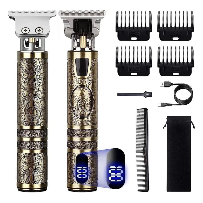 Tondeuse Cheveux Hommes Professionnelle sans fil - Brostyle - USB rechargeable - Kit cadeau homme