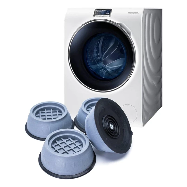 Piedini Antivibrazione MUV per Lavatrice - Riducono Vibrazioni e Rumore