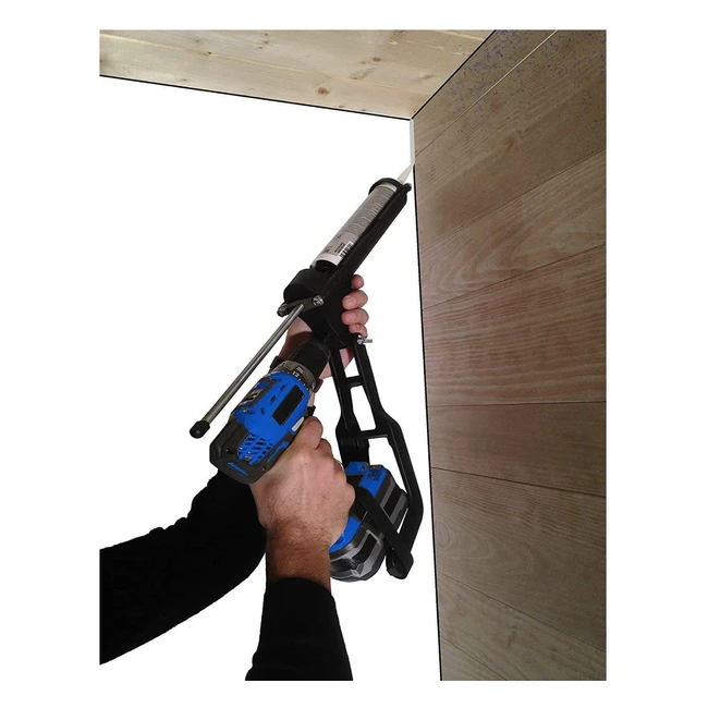 Pistola Tivoly 11110520001Tgun para cartuchos adaptables - Ahorra tiempo con su velocidad de extrusión y flujo constante