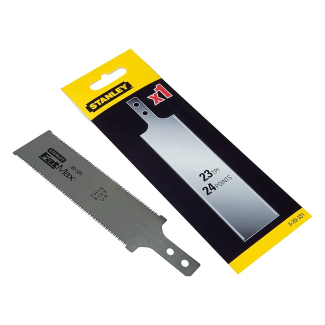 Hoja de recambio Stanley 320331 para sierra 20331 - Corte rápido y limpio