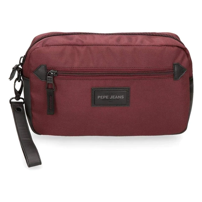 Bolso de mano Pepe Jeans Lambert rojo 245x15x6 cms - ¡Organiza tus accesorios con estilo!