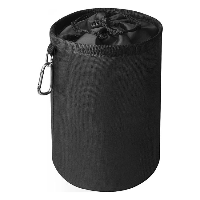 Sac à pinces à linge Vicloon portable avec crochet jusqu'à 200 pinces suspendues avec mousqueton et cordon - pour épingles à linge, jouets, petits objets