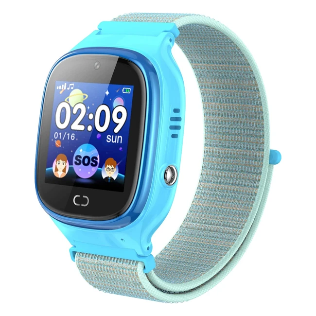 PTHTECHUS Kids Smart Watch - HD Touch Screen, Camera, Games, Pedometer, Music, Phone - Back to School