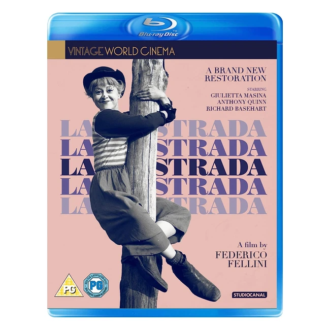 La Strada Edizione Regno Unito ITA - Blu-ray Ref1234 - Film di Fellini