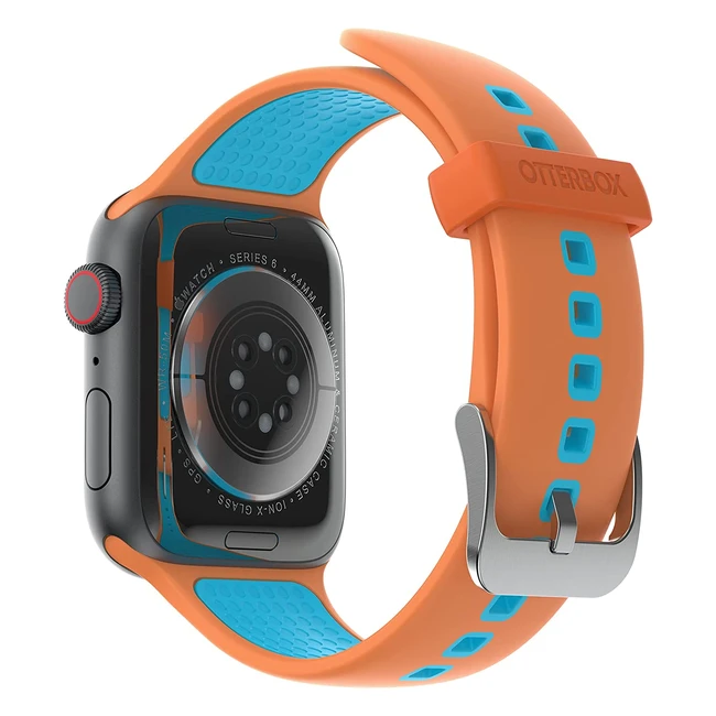OtterBox All-Day Watch Band for Apple Watch - Durable Soft Touch Silicone Strap - Orange