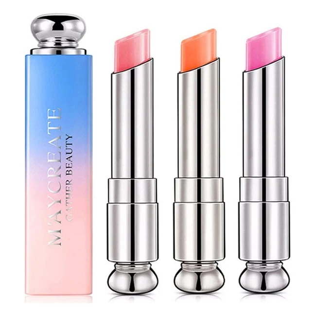 Beexy Crystal Jelly Lipstick Set - Long Lasting, Nutritious, and Color Changing