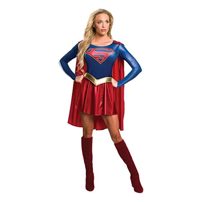 Supergirl Costume Ufficiale per Adulti - Rubies 1234 - Abito e Mantello inclusi