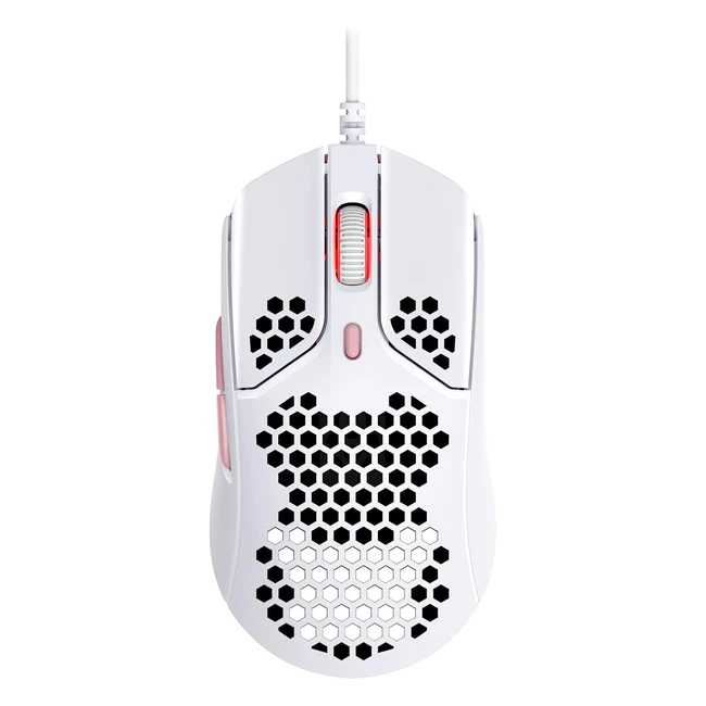 HyperX Pulsefire Haste Gaming Mouse - Ultralightweight 59g Hex Design HyperFle
