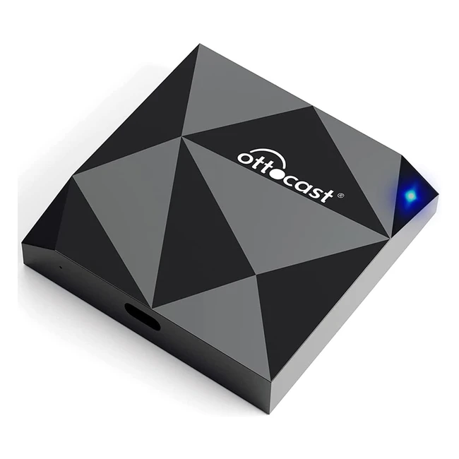 Adaptateur sans fil Ottocast CarPlay pour iPhone - Plug & Play - Compatible avec les voitures CarPlay - Bluetooth 5.0