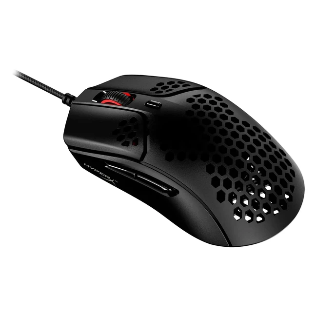 HyperX Pulsefire Haste Gaming Mouse - Ultralight 59g Hex Design HyperFlex Cabl