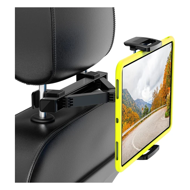 Soporte para tablet en el coche Tryone - Compatible con todos los dispositivos de 4 a 12.9 pulgadas