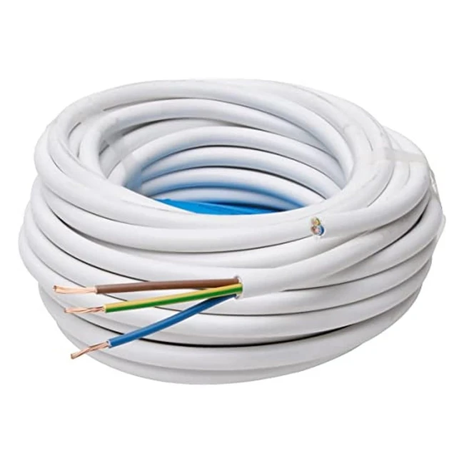 Cable eléctrico Kopp 151810842 de 10 metros con 3 conductores de 15 mm2