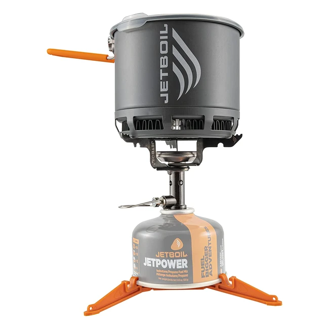Jetboil Stash - Stufa ultraleggera per campeggio e backpacking con pentola FluxRing da 0.8L