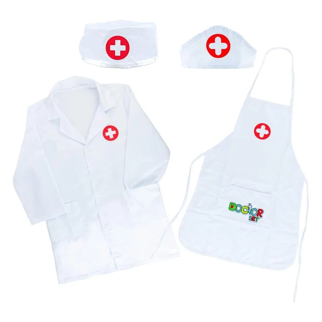Akokie Doctor Set for Kids Role Play - Educational Game for Boys and Girls 3-6 Years Old