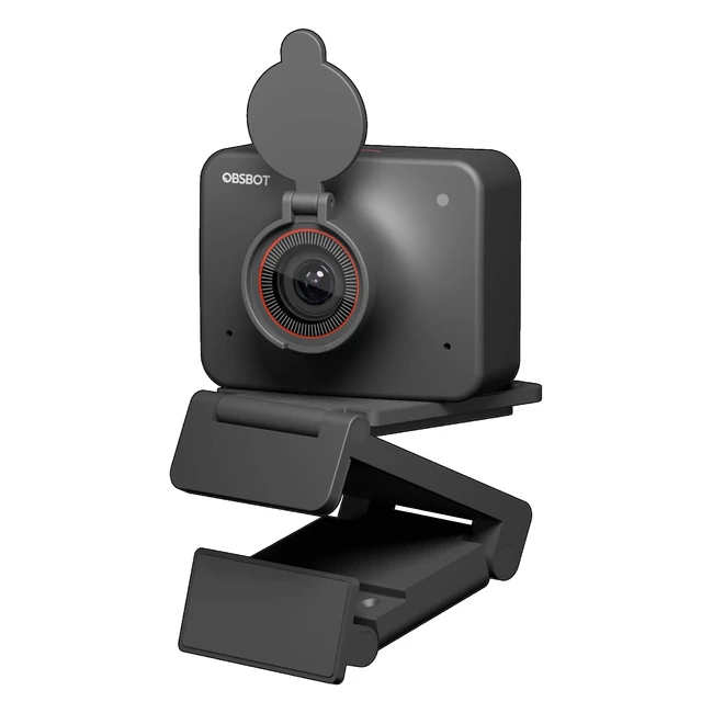 Obsbot Meet Webcam 4K con IA per Videoconferenza e Streaming - Inquadratura Automatica e Microfono Integrato