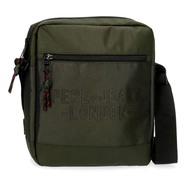 Borsa a tracolla Pepe Jeans Bromley in verde - Poliestere - 23x27x6cm
